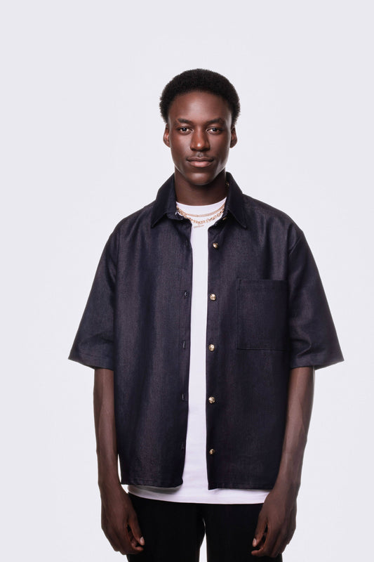 Michael Black Shirt – Smart Casual Style