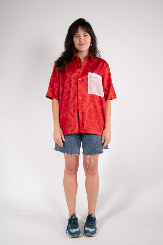 Stylish Rouge Shirt – Soft Fabric, Sharp Fit